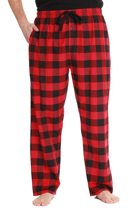 black and red plaid pajama pants|red and black onesie pajamas.